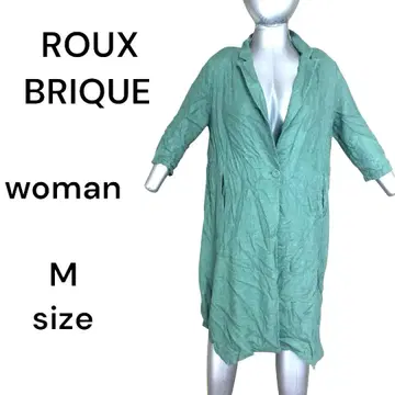 [ ROUX-BRIQUE ] M 린넨 원피스 천연 소재 롱 기장 가을