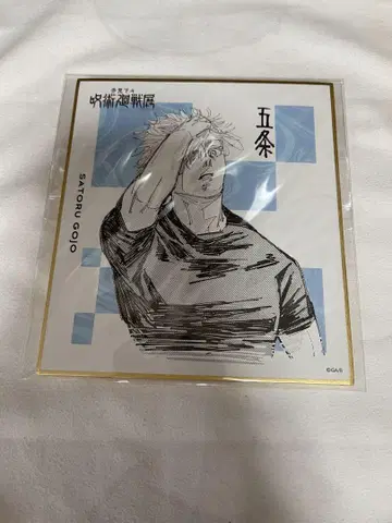 주술회전 고죠 사토루 색지