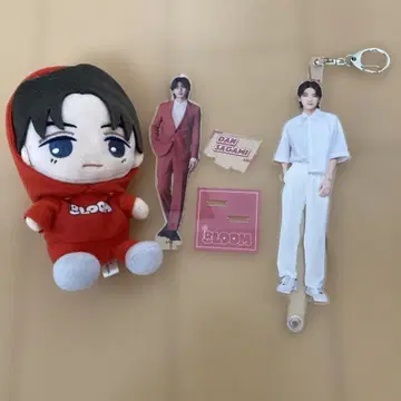 BLOOM 봉제 인형 아크릴 스탠드 세트