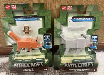 마인크래프트 베이직 피규어 여우, 늑대 Minecraft