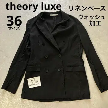 띠어리 럭스, 린넨 더블 테일러드 자켓