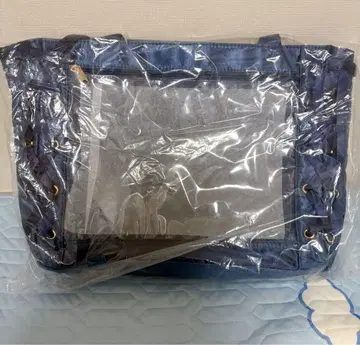 새상품 위고 레이스업 이타백 S 사이즈 새틴 네이비 택 포함