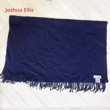 Joshua Ellis 네이비 머플러 캐시미어 100%