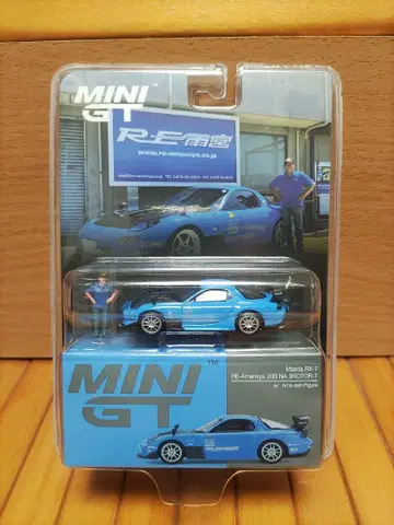 도쿄 오토살롱 한정판 MINI GT RE 아메미야 RX-7