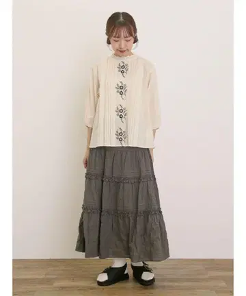 새상품 사만사 모스모스 프릴 캉캉 스커트
