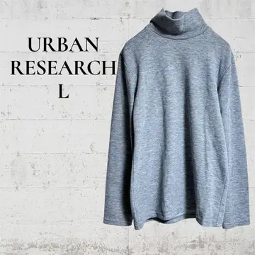 [ URBAN RESEARCH ] [ L ] 40 하이넥 셔츠 터틀 심플