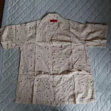 EVISU YAMANE 반팔 셔츠 38 베이지