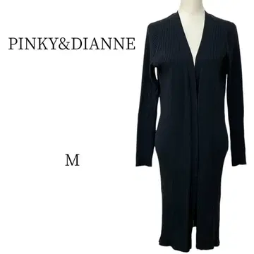 PINKY&DIANNE 블랙 롱 가디건 M