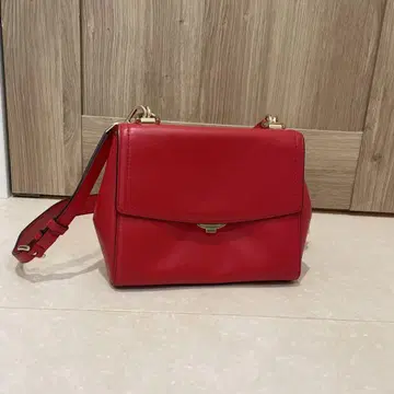 MICHAEL KORS 가죽 숄더백 레드