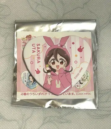 T조이 한정판 영화 키미프리 하트 캔뱃지 사쿠라 우타