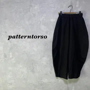 안티카 patterntorso 서커스 팬츠 블랙 F 4575