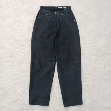 새상품급 영앤올 x 론 헤르만 스웨이드 가죽 팬츠 26