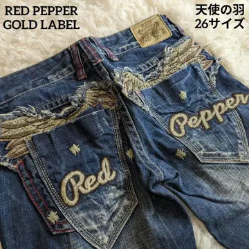 REDPEPPER 레드페퍼 천사의 깃털 데미지 데님 26인치