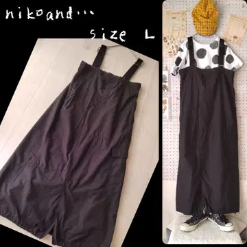 니코앤드 nikoand 살로펫 스커트 원피스 L 오버 스커트