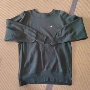 Champion Reverse Weave 트레이닝복 XL 올리브 그린