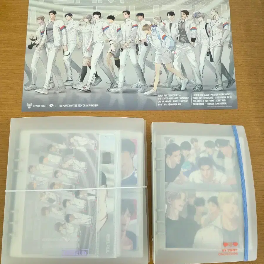 Team Lay Jin Resin Comics Player Trading Card + Poster