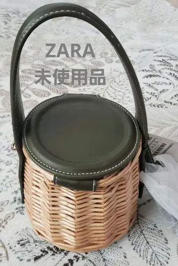 ZARA 라탄백 숄더백 2WAY 핸드백 미사용