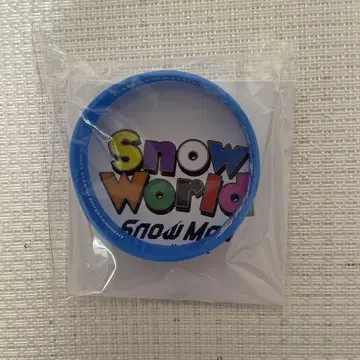 Snow Man Snow World 러버 밴드 파랑