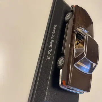 Mercedes-Benz 350SL 미니카 브라운