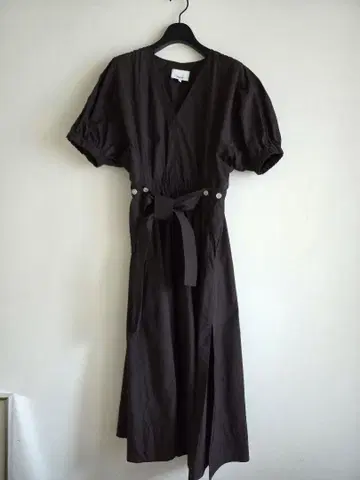 31 Phillip Lim 다크 브라운 셔츠 원피스