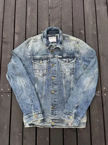 GUESS 데님 자켓 게스 데님 G 스다 마사키 M