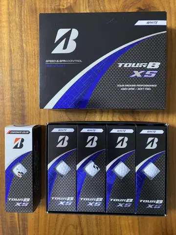 새상품 브릿지스톤 TOURB XS 총 15구 (화이트/코퍼레이트 컬러)