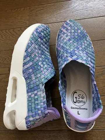 밴딩밴딩 56 gomu gomu 메쉬 에어 통굽 스니커즈 L