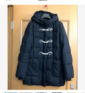 무인양품 다운 페더 블랙 M 사이즈 여성용