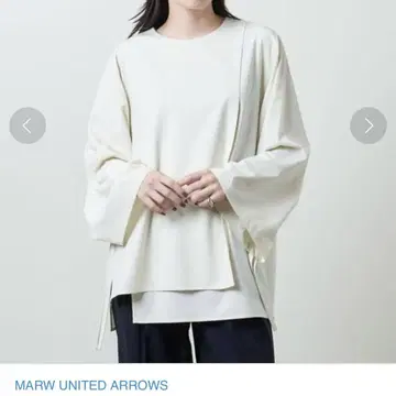 MARW UNITED ARROWS 레이어드 블라우스