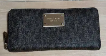 Michaelkors 합성 피혁 지퍼 장지갑