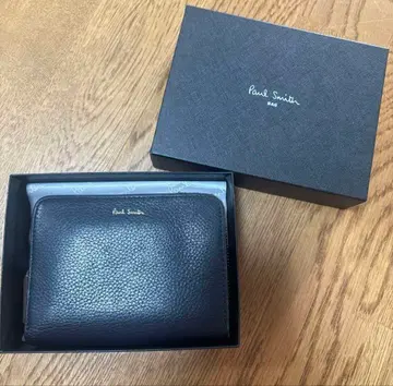 월초 한정판 SALE Paul Smith 블랙 이단 접이식 지갑 하트 참