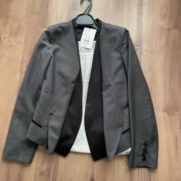 새상품 kaene 정가 19,800엔 스콧 클럽 노카라 자켓