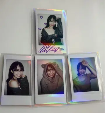 카토 리호나 폴라로이드 4장