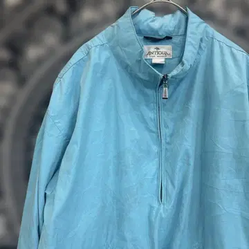 구제 의류 ANTIGUA 스카이블루 집업 나일론 자켓