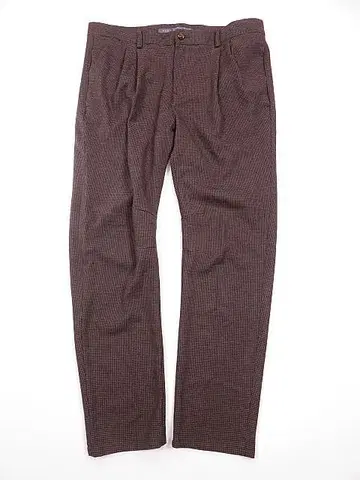 zara 자라 슬랙스 팬츠 가을/겨울 브라운 하운드투스 패턴 L