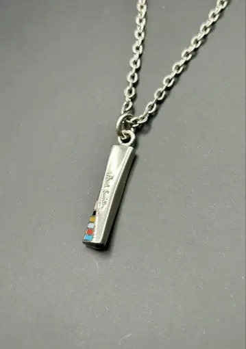 Paul Smith 멀티 스트라이프 트위스트 이미지 목걸이