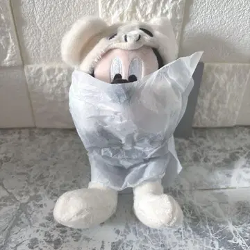 디즈니 스토어 할로윈 미키 봉제 인형 키링 키체인