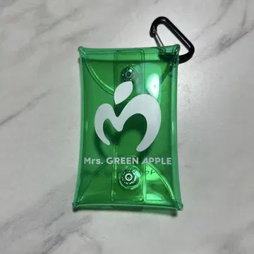 Mrs. GREEN APPLE 에포스카드 혜택 파우치 키링