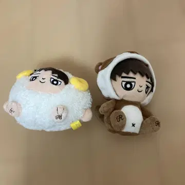 미야세 류비 봉제 인형 2체 세트