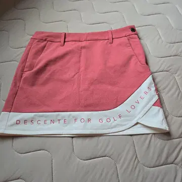 DESCENTE 골프용 스커트 핑크