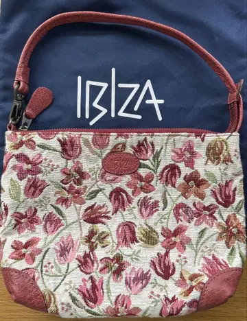 IBIZA 꽃무늬 숄더백