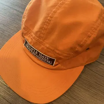 [ TIGHTBOOTH ] 오렌지 스냅백 캡