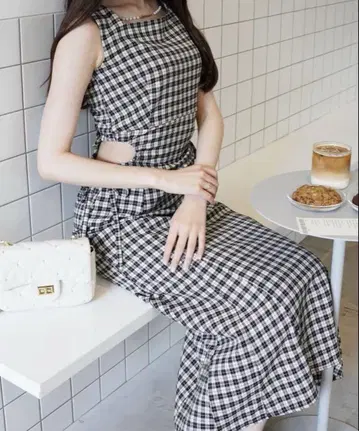 ROUGE by pomme d'amour 참 사이드 리본 원피스