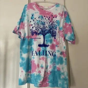 키요하루 사즈 SADS T셔츠 타이다이 XL 쿠로유메