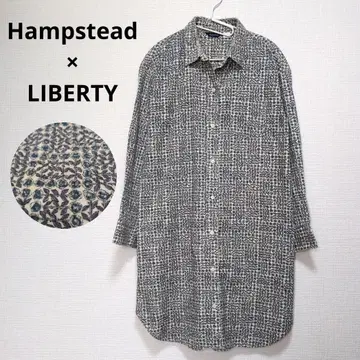 Hampstead x LIBERTY 슬리핑 로즈 셔츠 원피스