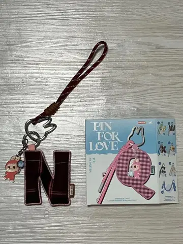 POP MART PIN FOR LOVE 스트랩 [ N ]