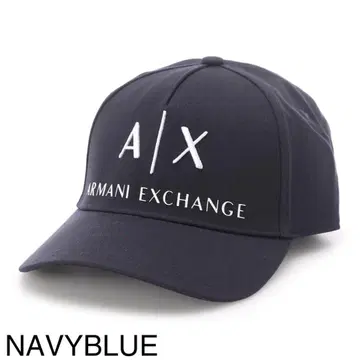 새상품급 ARMANI EXCHANGE 모자 캡 네이비