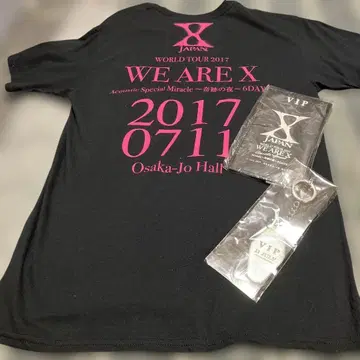 WE ARE X 2017년 투어 7/11 데일리 세트