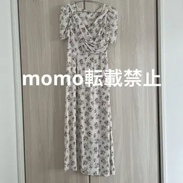 레이온 카슈쿨 프린트 원피스 SNIDEL