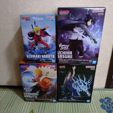 NARUTO 돌풍전 나루토와 사스케 피규어 4세트
